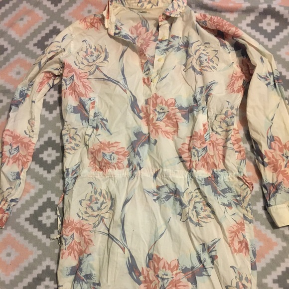 floral dress size large(or medium, not for sure) - Picture 1 of 1